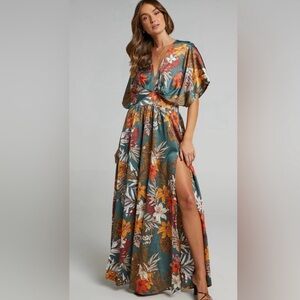 Showpo Vibrant Floral Maxi Dress